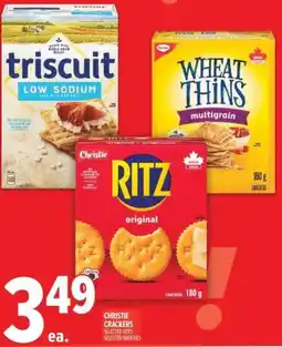 Metro christie crackers selected sizes selected varieties offer