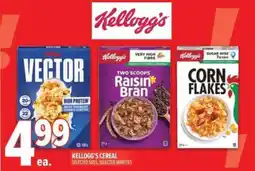 Metro Kellogg's cereal offer