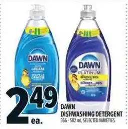 Metro Dawn dishwashing detergent offer