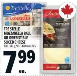 Metro Tre Stelle mozzarella ball or irresistible sliced cheese offer