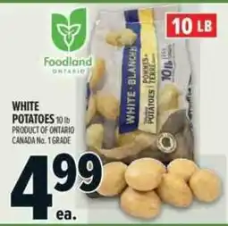 Metro Foodland white potatoes offer