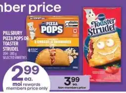 Metro Pillsbury pizza pops or toaster strudel offer