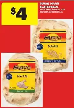 Real Canadian Superstore Suraj naan flatbreads offer