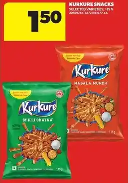 Real Canadian Superstore Kurkure snacks selected varieties offer