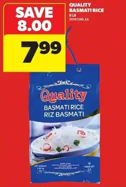 Real Canadian Superstore Quality basmati rice offer