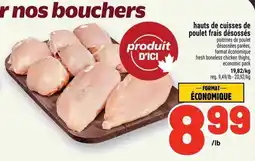 Metro Hauts de cuisses de poulet frais déossés offer