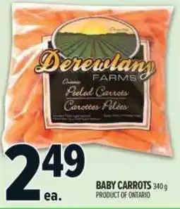 Metro Derewlang Farms peeled carrots offer