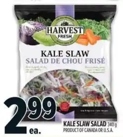 Metro Harvest Fresh kale slaw offer