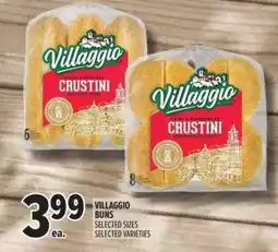 Metro Villaggio buns offer