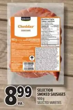 Metro Selection smoked sausages offer