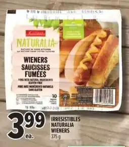 Metro Irresistibles naturalia wiener offer