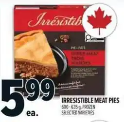 Metro Irresistible meat pies offer
