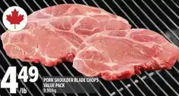 Metro Pork shoulder blade chops offer