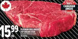 Metro Platinum grill angus top sirloin steak offer