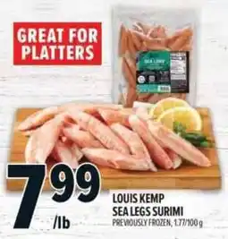 Metro Louis Kemp sea legs surimi offer