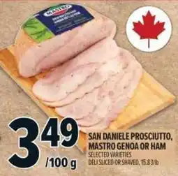 Metro San Daniele Prosciutto, Mastro Genoa or Ham offer