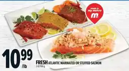 Metro Fresh Atlantic Marinated Or Stuffed Salmon offer