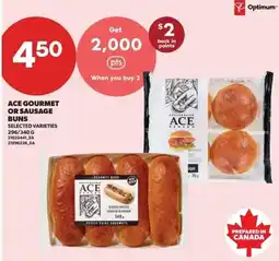 Real Canadian Superstore Ace gourmet or sausage buns offer