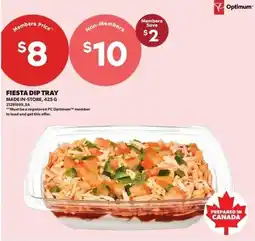 Real Canadian Superstore Fiesta dip tray offer