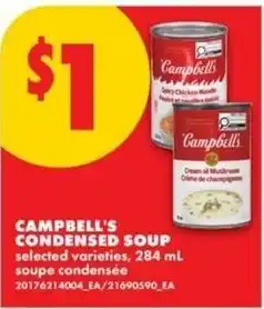 No Frills campbell's condensed soup offer