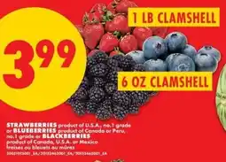 No Frills Strawberries or blueberries or blackberries offer