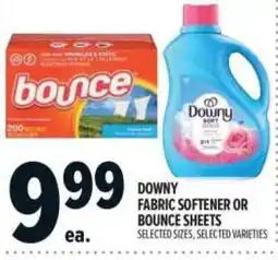 Metro Downy fabric softener or Bounce sheets offer