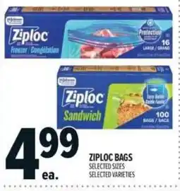 Metro Ziploc bags offer