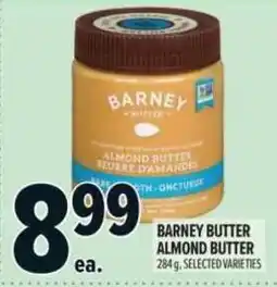 Metro Barney butter almond butter offer