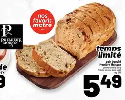 Metro Première Moisson sliced bread offer