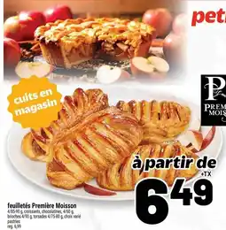 Metro feuilletés Première Moisson offer