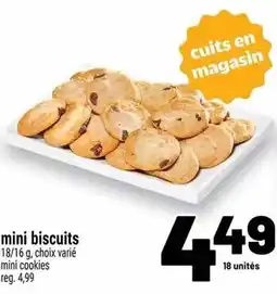 Metro mini biscuits offer