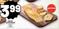 Metro parisien baguette offer