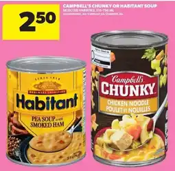 Real Canadian Superstore Campbell's chunky or habitant soup offer