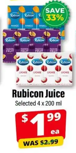 Iqbal Foods Rubicon Juice offer