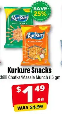 Iqbal Foods Kurkure Snacks offer