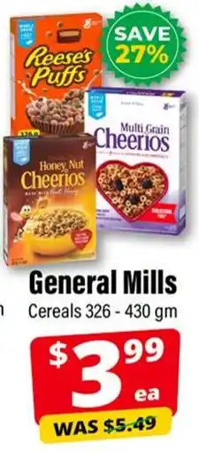 Iqbal Foods General Mills Cereals offer