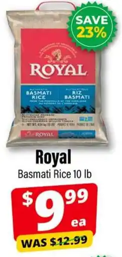 Iqbal Foods Royal Basmati Rice offer