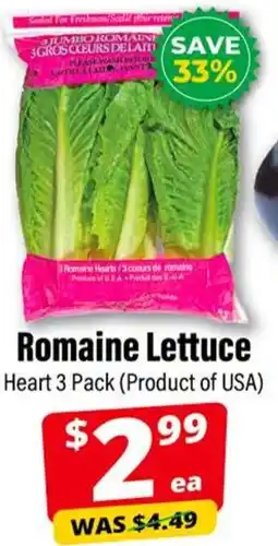 Iqbal Foods Romaine Lettuce offer