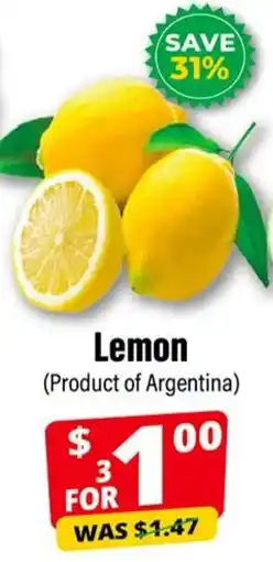 Iqbal Foods Lemon offer