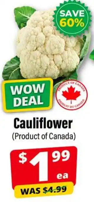 Iqbal Foods Cauliflower offer