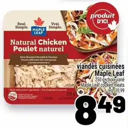 Metro Maple Leaf natural chicken offer