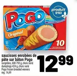 Metro Pogo saucisses enrobées de pâte sur bâton offer