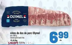 Metro Olymelpork back ribs offer