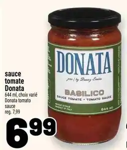 Metro Donata tomato sauce offer