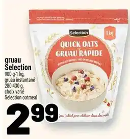 Metro Selection quick oats offer