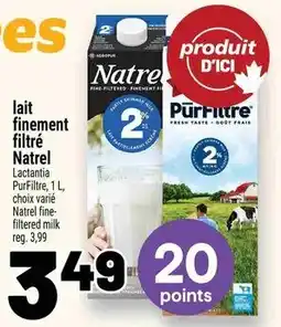 Metro Natrel fine-filtered milk offer