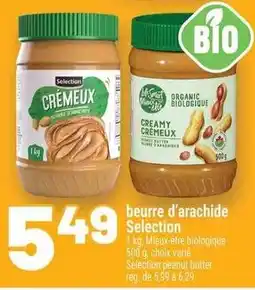 Metro Selection beurre d'arachide offer