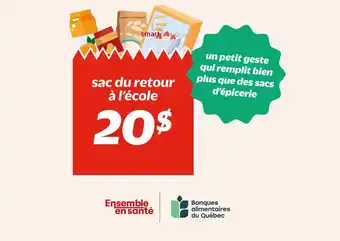 Sac du retour à l'école