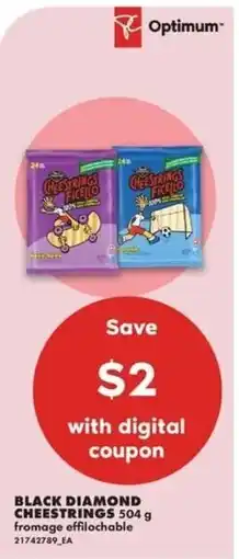 No Frills Black Diamond Cheestrings offer