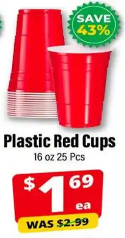 Iqbal Foods Plastic Red Cups offer